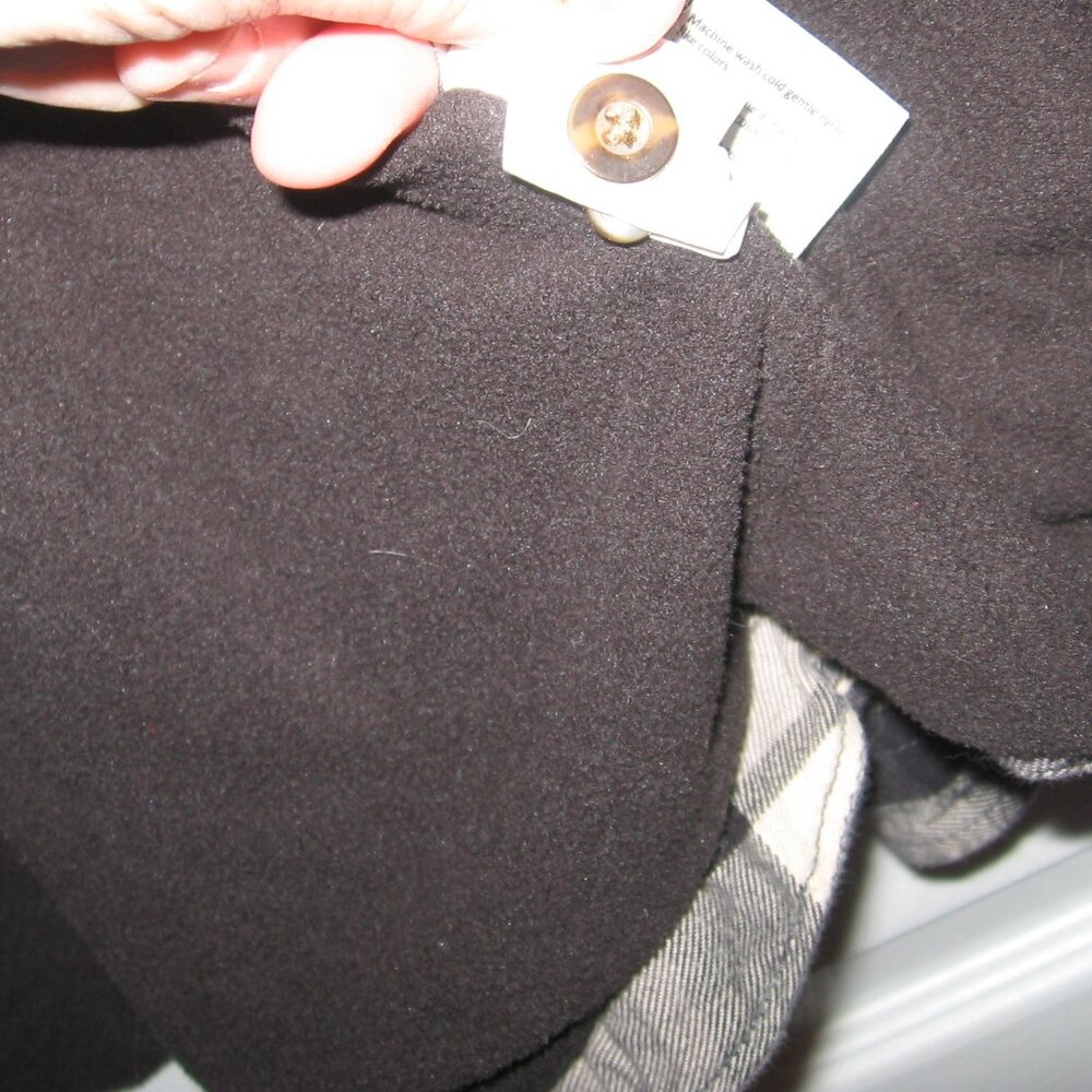 Carhartt Fleece Lined Flannel Shirt Jacket Women's XL Black Beige Plaid 2019 - Picture 6 of 7